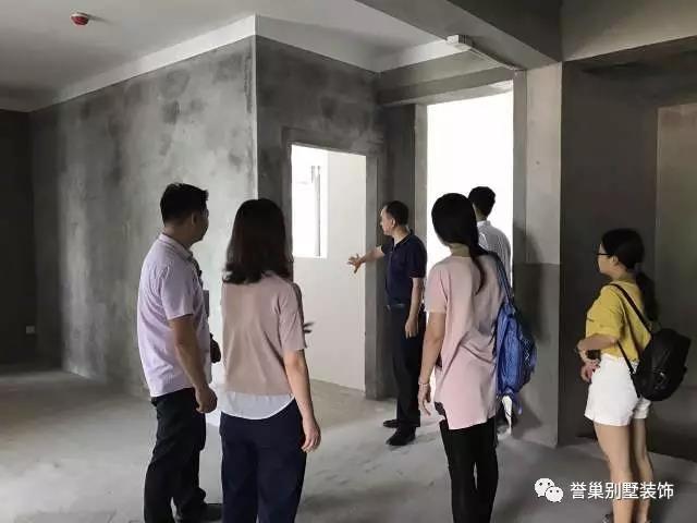 博林天瑞别墅装修设计现场