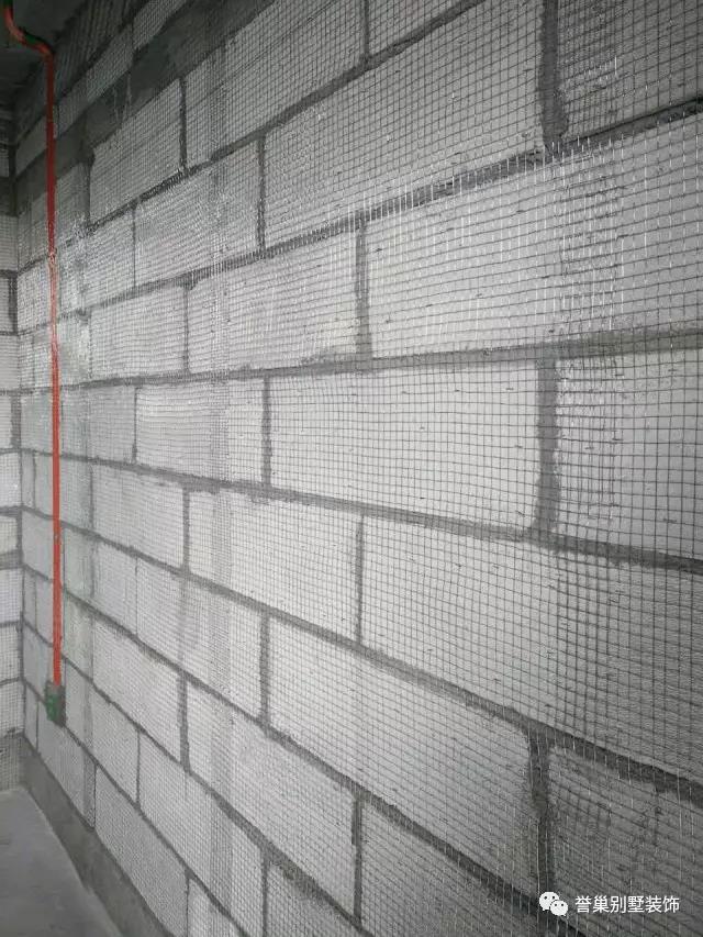 别墅墙体网线装饰 别墅墙体网线装饰