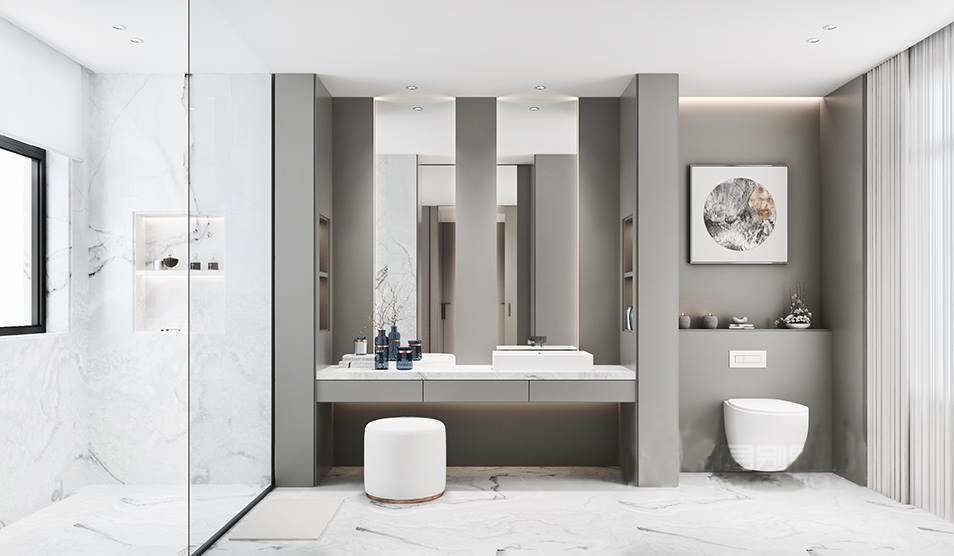 别墅装修设计卫生间 别墅装修设计卫生间