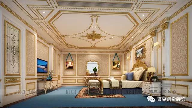 东逸湾别墅卧室装修设计 东逸湾别墅卧室装修设计效果图