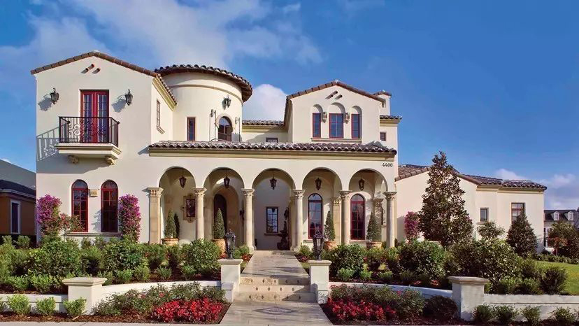 庄园式别墅装修设计外观衣锦还乡时的尊贵之选