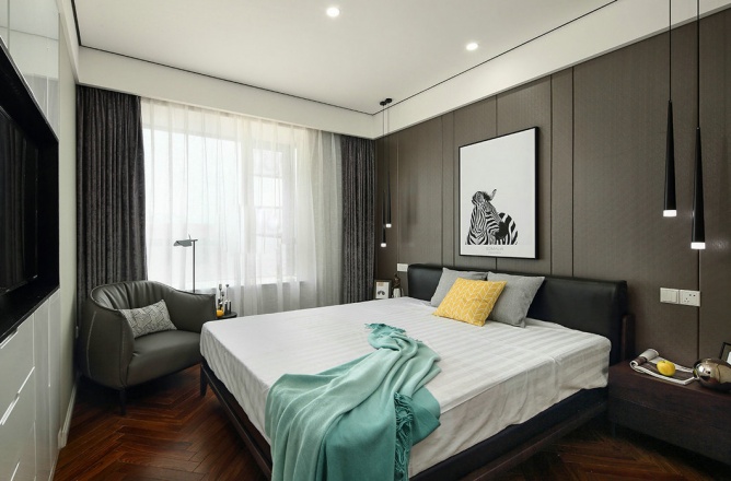 现代时尚卧室装饰设计