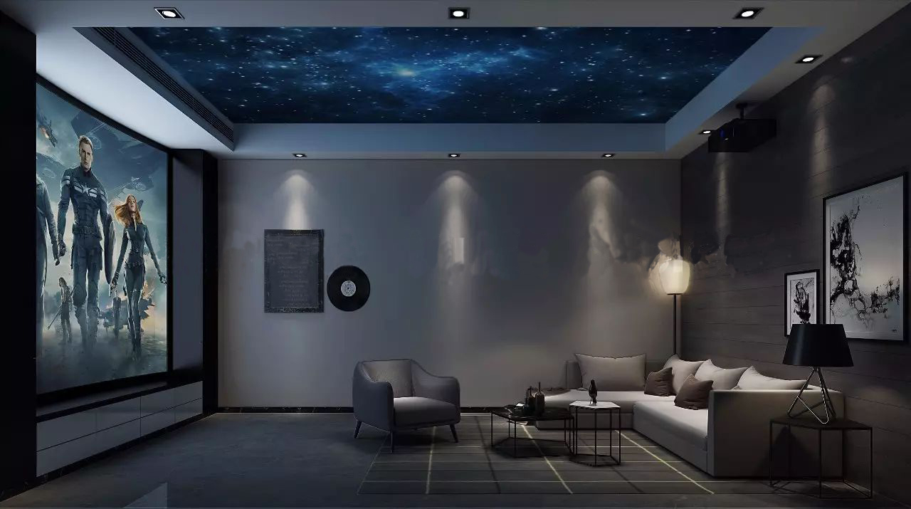 别墅装修设计影音厅 别墅装修设计影音厅