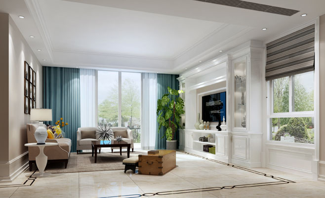 现代客厅装饰设计效果图 现代客厅装饰设计效果图