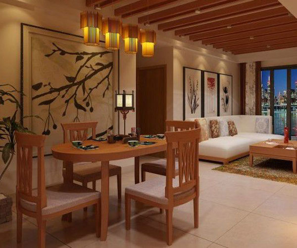 新古典中式餐厅装饰设计 新古典中式餐厅装饰设计效果图