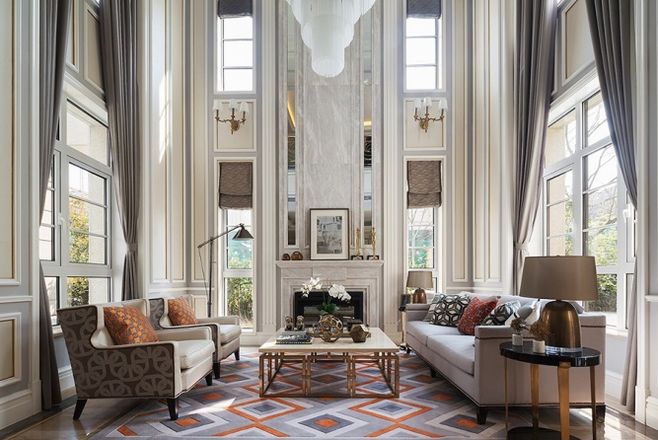 别墅室内软装设计效果图