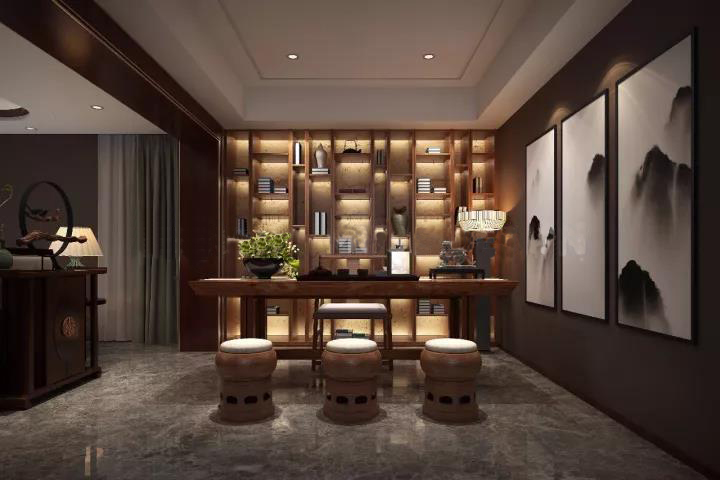 中式别墅装修茶室 中式别墅装修茶室