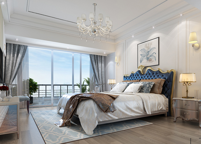 现代别墅卧室装潢效果图 现代别墅卧室装潢效果图