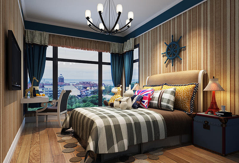 欧式儿童房装饰效果图 欧式儿童房装饰效果图