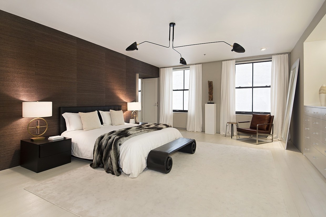 现代别墅卧室装潢效果图 现代别墅卧室装潢效果图
