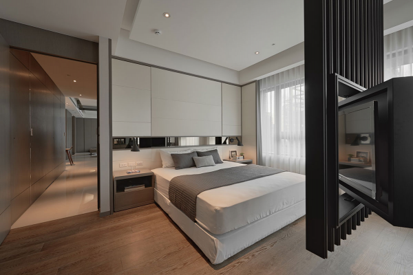 现代别墅卧室装饰效果图 现代别墅卧室装饰效果图