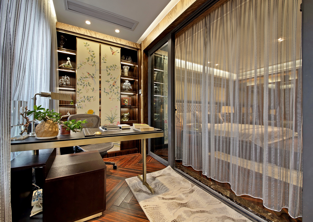 现代别墅办公装饰实景图 现代别墅办公装饰实景图