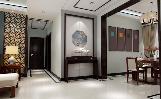 别墅玄关装饰效果图 别墅玄关装饰效果图