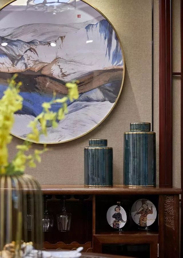 中式餐厅装潢效果图