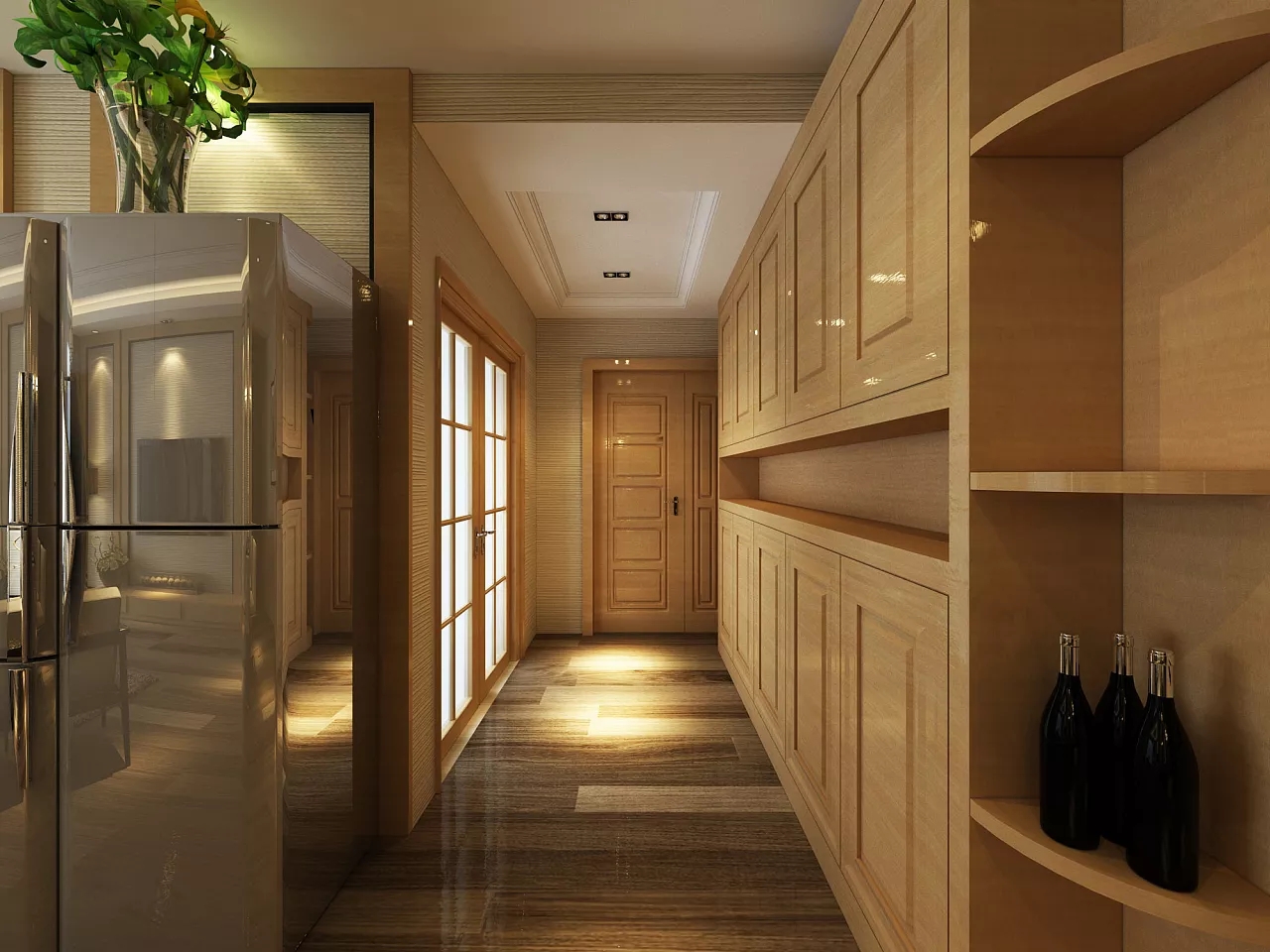 现代门厅装饰效果图 现代门厅装饰效果图