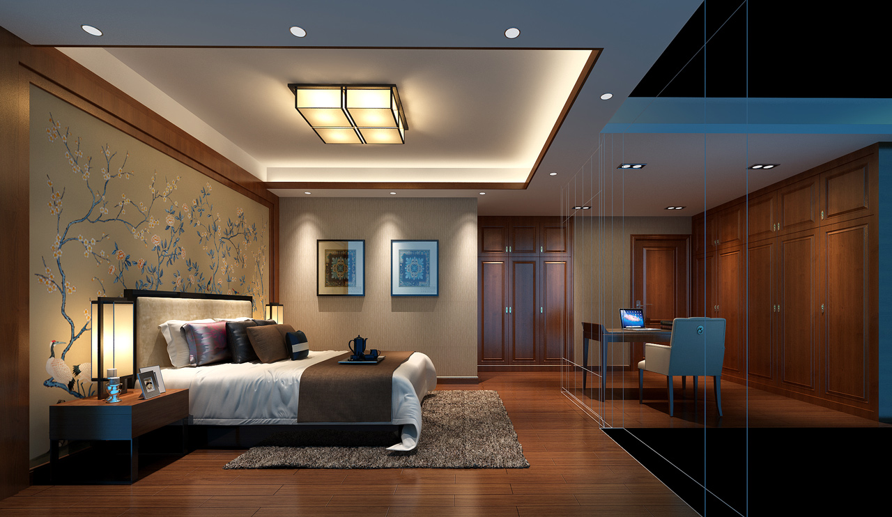 现代主卧装饰效果图 现代主卧装饰效果图