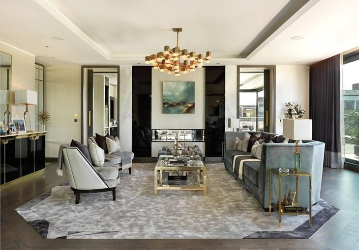 现代客厅装饰效果图