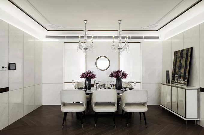 别墅装修案例餐厅