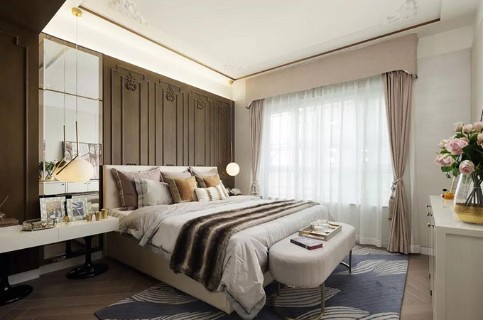 别墅装修案例卧室