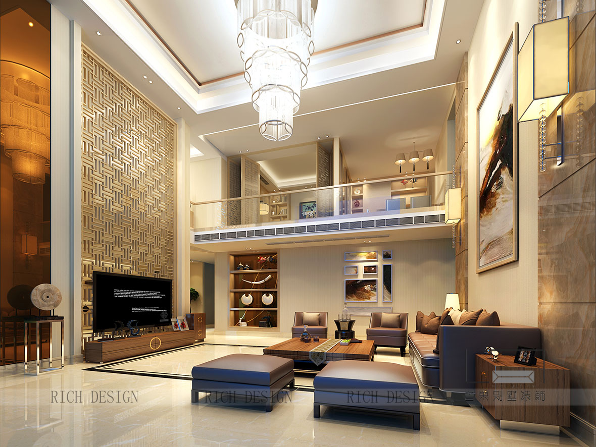 现代别墅装饰效果图