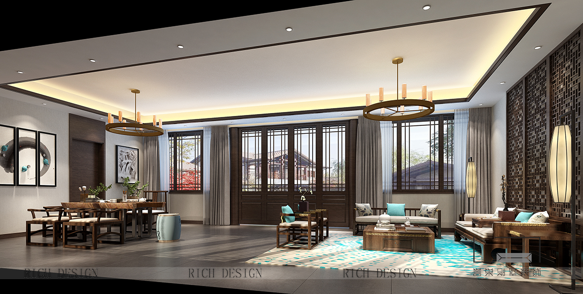 中式客厅装饰效果图 中式客厅装饰效果图