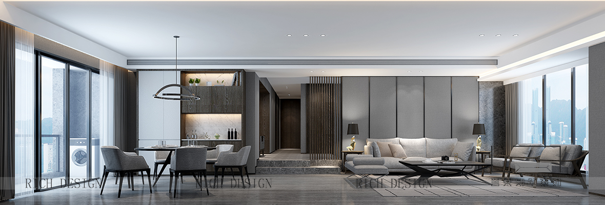 现代简约卧室装修效果图