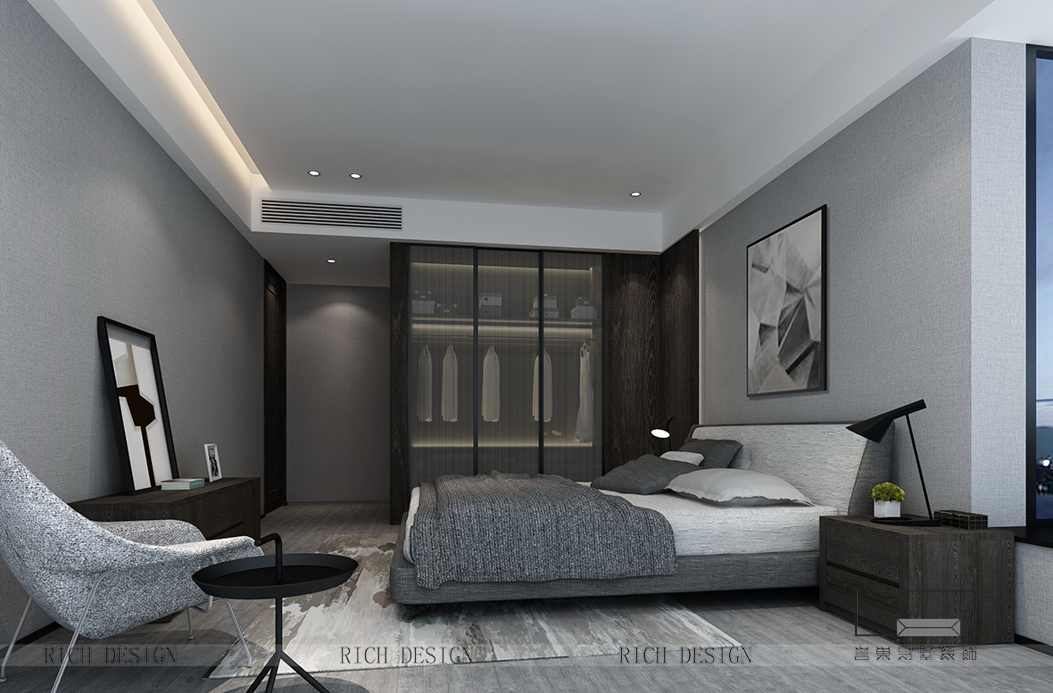 现代简约客厅装修效果图