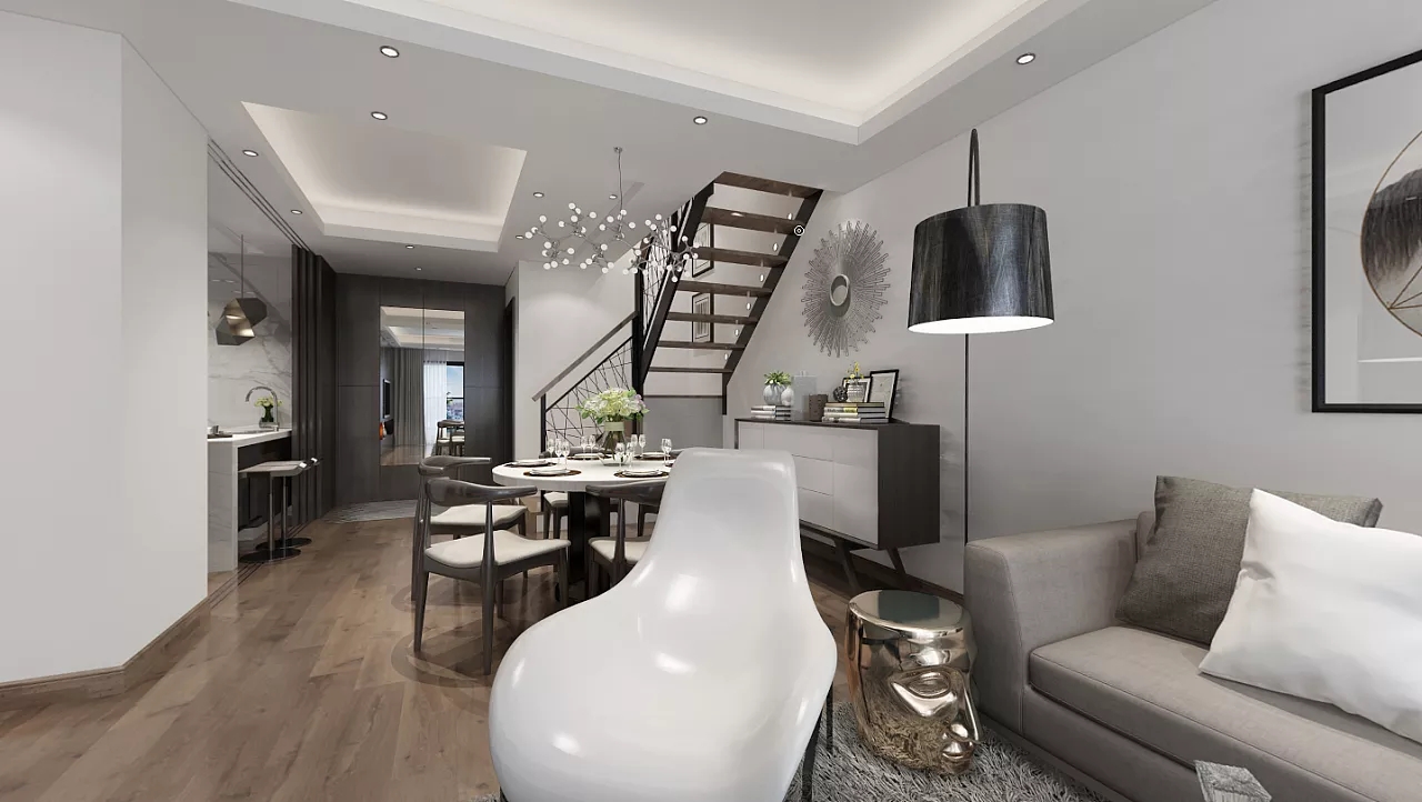 别墅装修设计客厅效果图 别墅装修设计客厅效果图