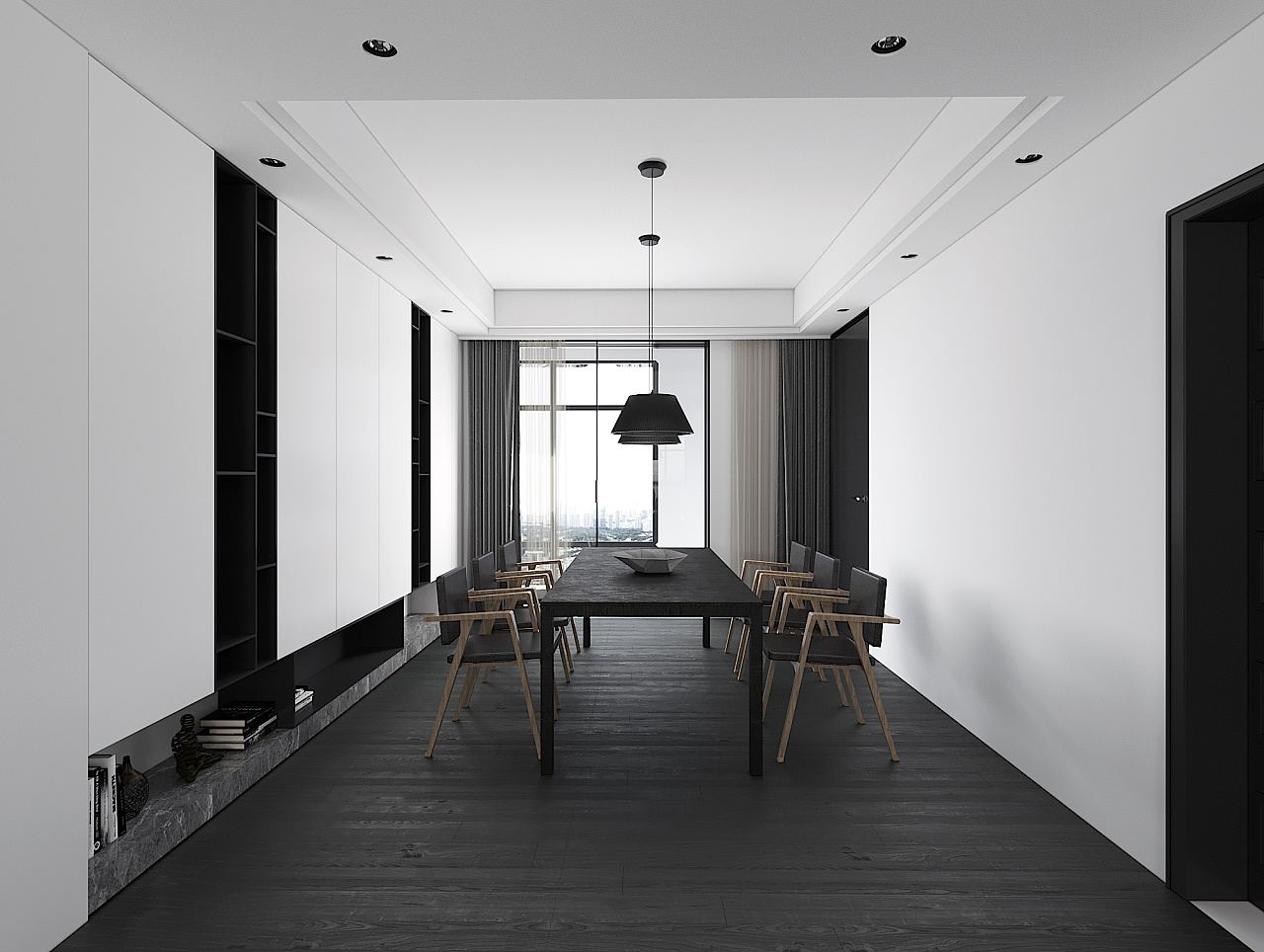 别墅装修设计餐厅效果图 别墅装修设计餐厅效果图