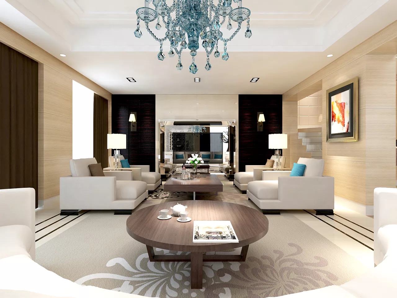 现代客厅装修设计效果图 现代客厅装修设计效果图