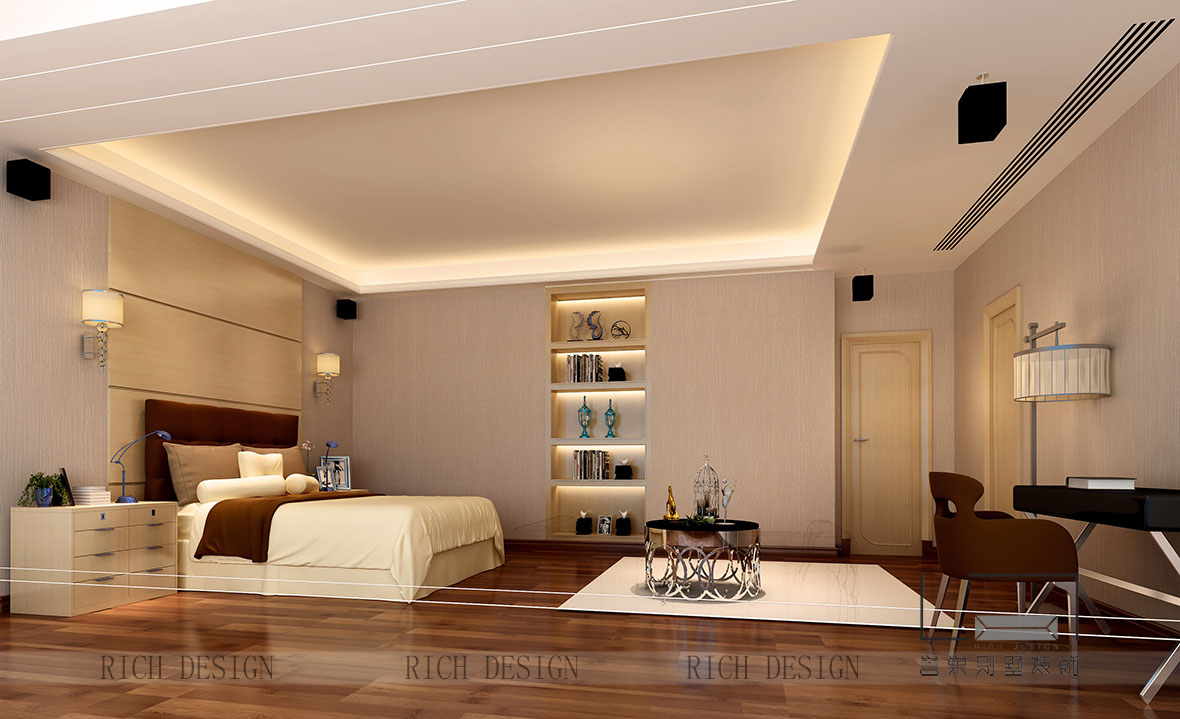 现代卧室装修设计效果图