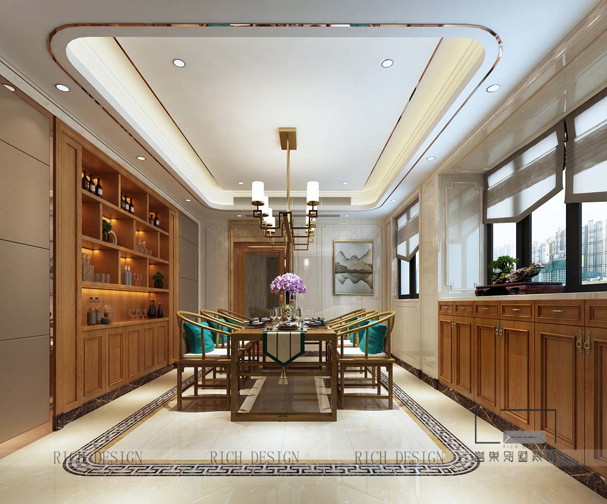 中式餐厅装修设计