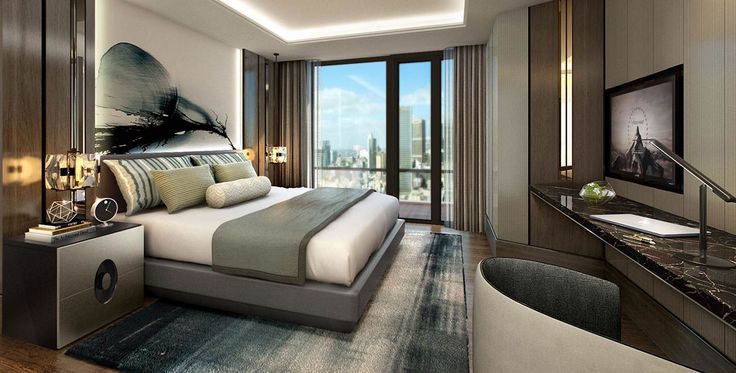 现代别墅装修卧室效果图 现代别墅装修卧室效果图