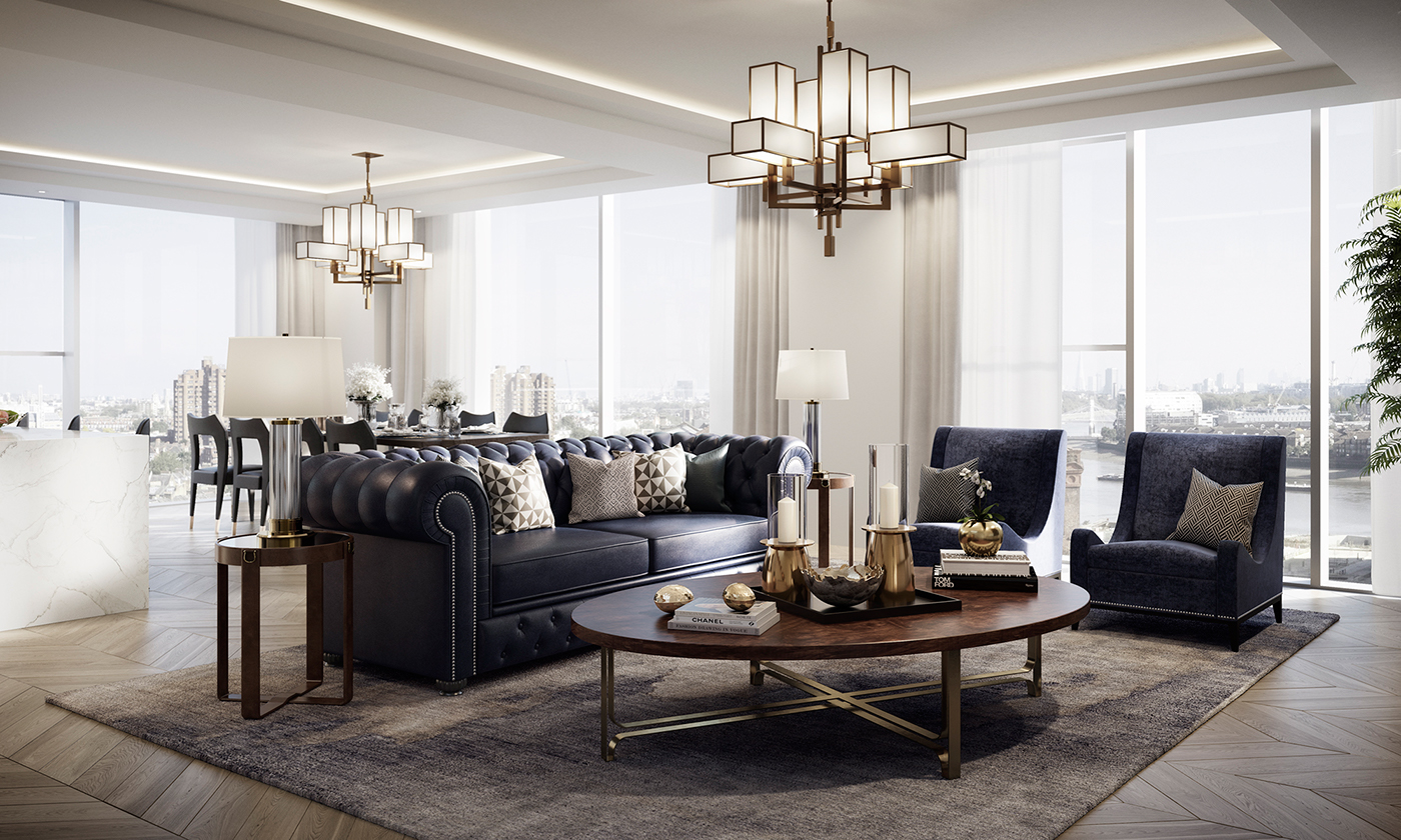 客厅装饰设计效果图 客厅装饰设计效果图