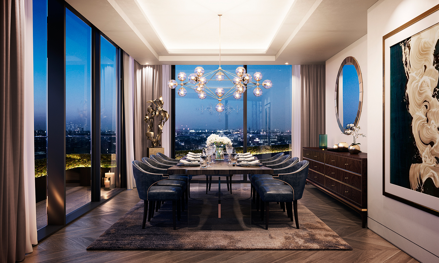 餐厅装饰设计效果图 餐厅装饰设计效果图