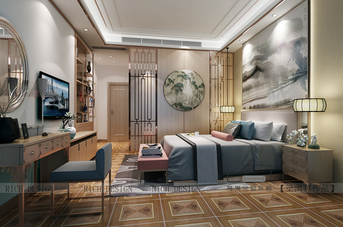 别墅一楼次卧装修效果图 别墅一楼次卧装修效果图