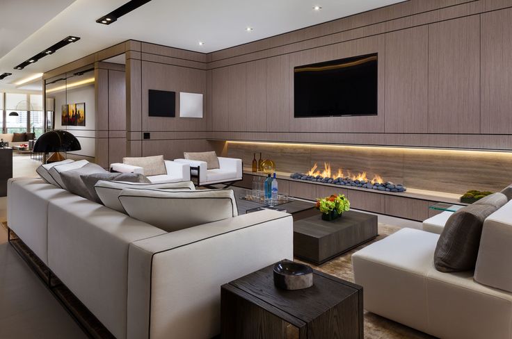 现代别墅客厅装修设计效果图 现代别墅客厅装修设计效果图