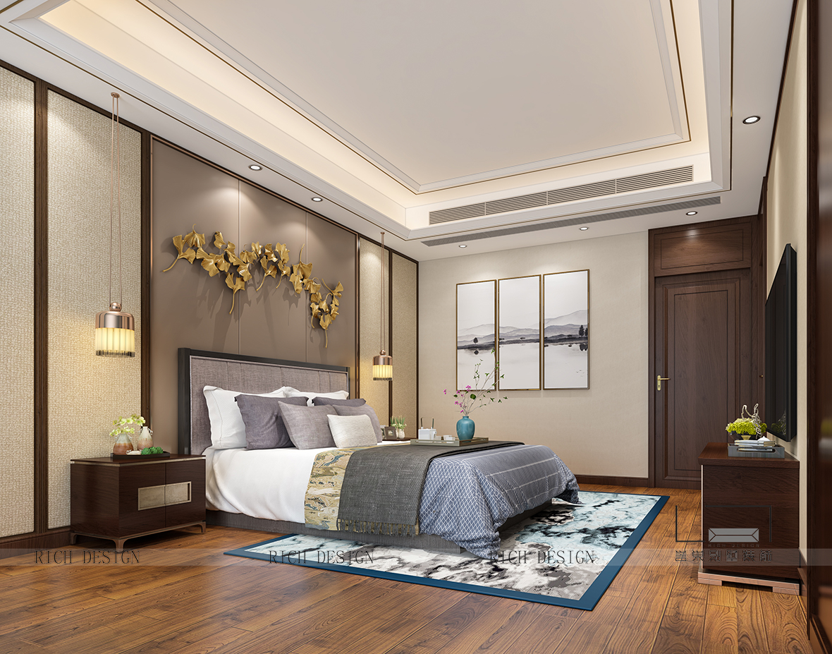 意境新中式装饰，于别墅中寻觅诗意生活