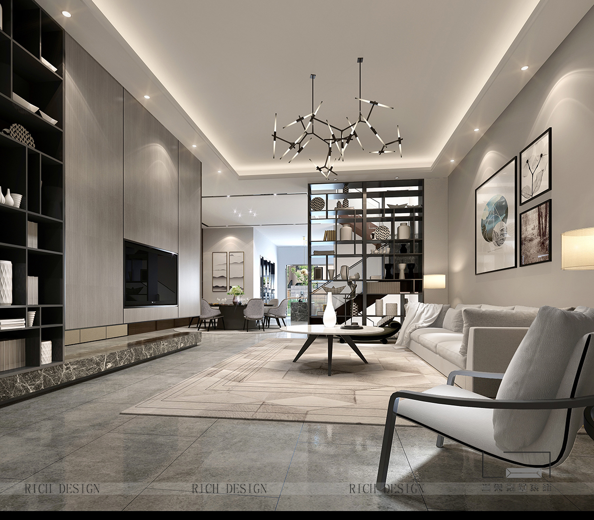 深圳瑞士半山别墅设计效果图