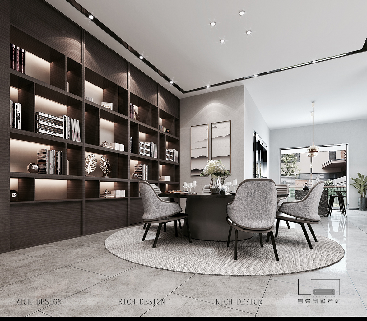 深圳瑞士半山别墅设计效果图