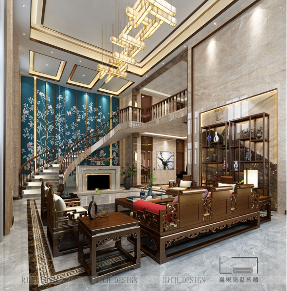 中式别墅装修，营造古典家居气氛