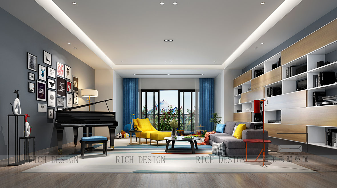 中国简约别墅装修设计，享受内心返璞的恬淡