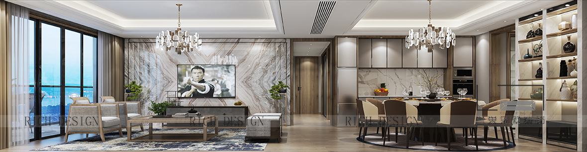 “轻奢脱俗、艺术美感”的别墅装修设计