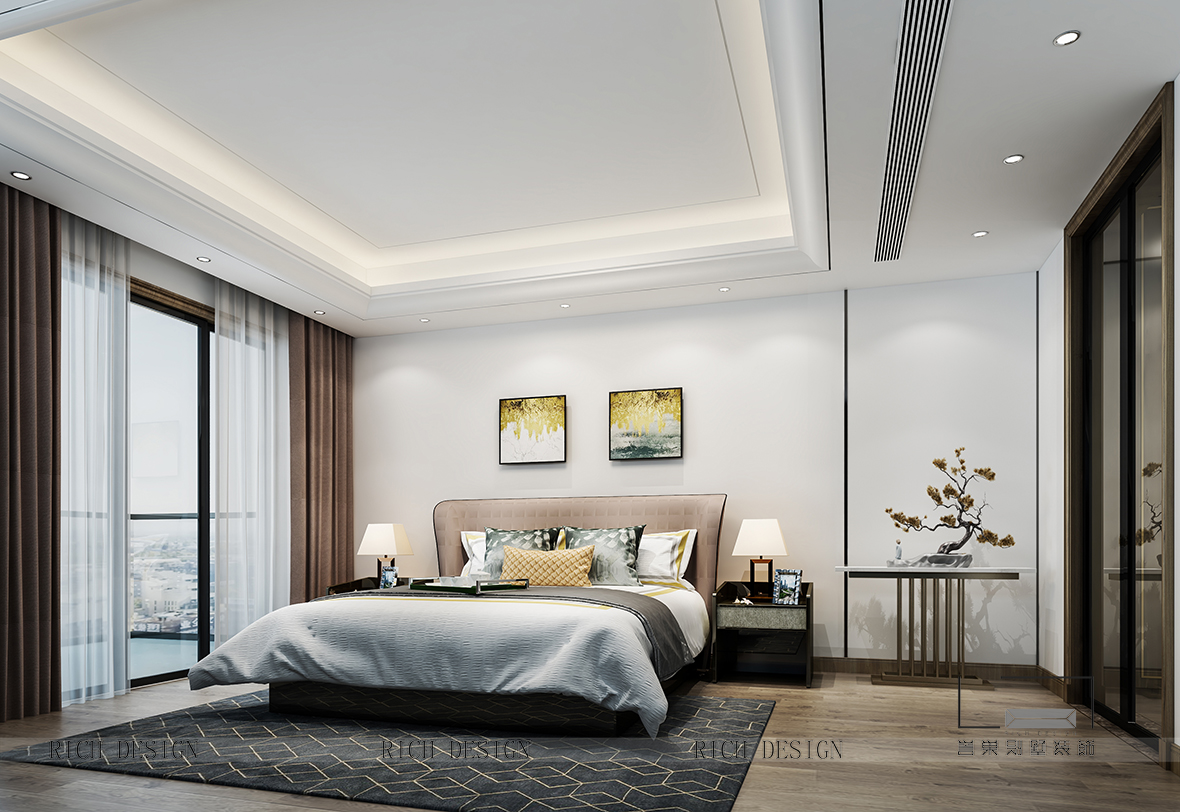 “轻奢脱俗、艺术美感”的别墅装修设计