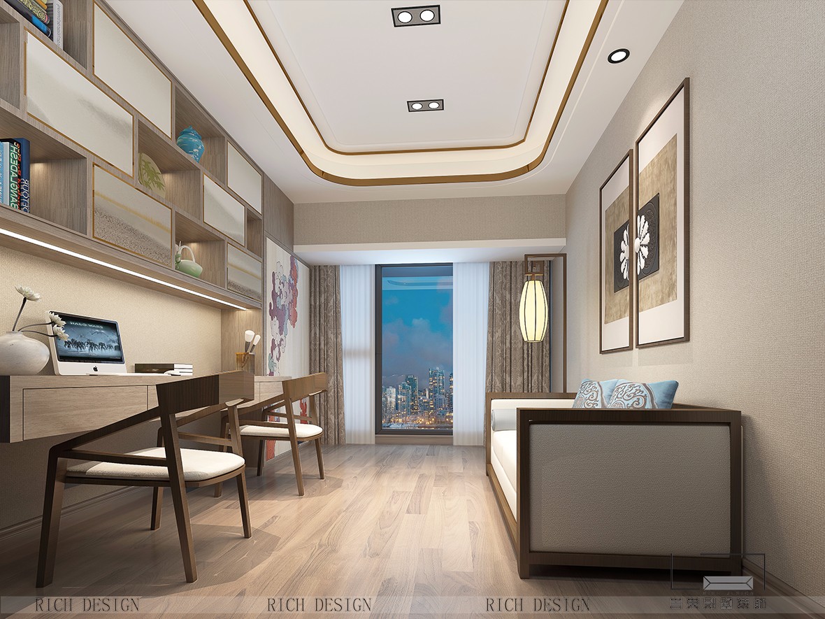 优雅神韵的中式别墅装修