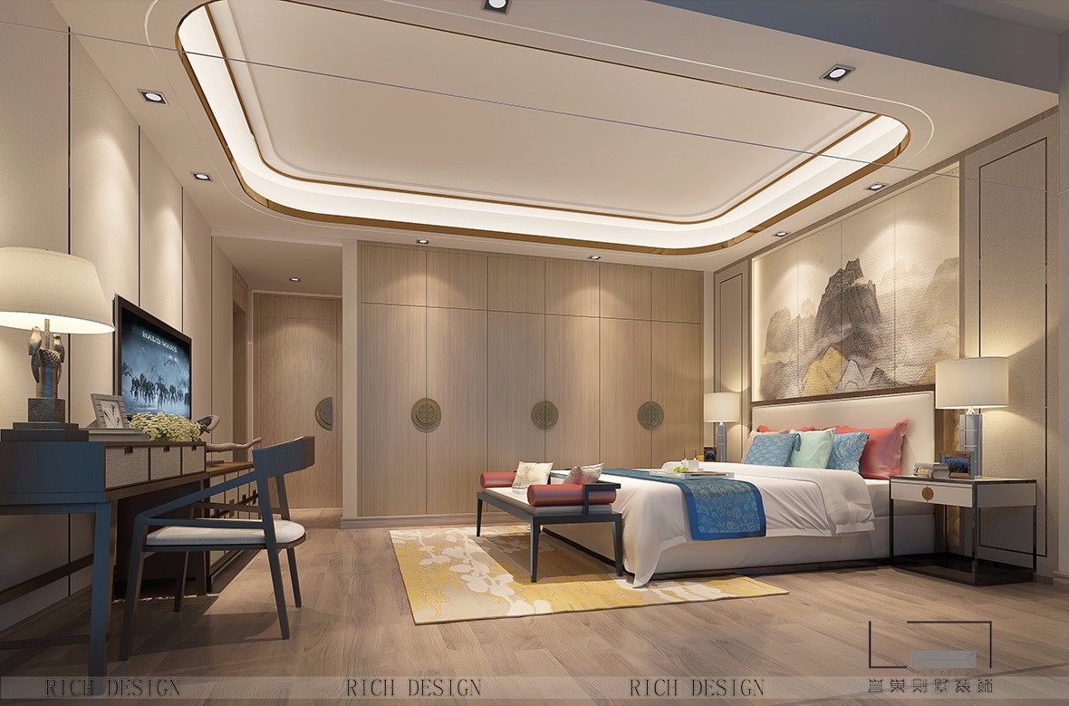 优雅神韵的中式别墅装修