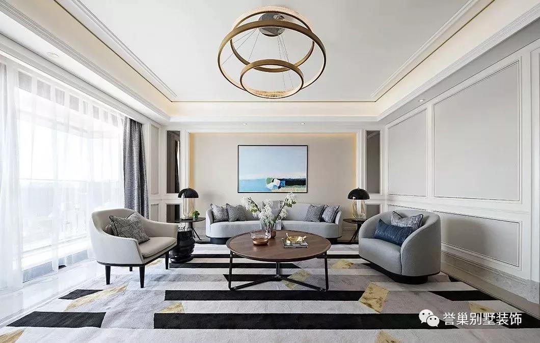 别墅装修客厅效果图