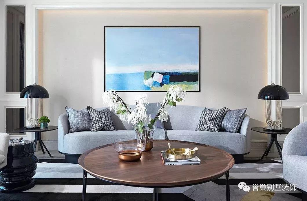 别墅装修客厅沙发效果图