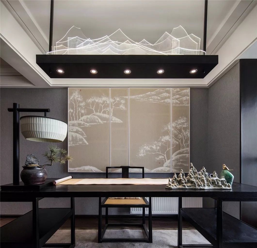 别墅装修书房实景图 别墅装修书房实景图