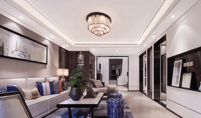 新中式客厅装饰欣赏图 新中式客厅装饰欣赏图